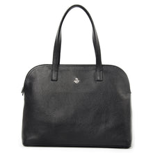 CARBOTTI Dollaro Italian Leather Shoulder Handbag Alice 2606- Black