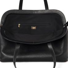 CARBOTTI Dollaro Italian Leather Shoulder Handbag Alice 2606- Black