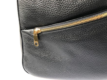 CARBOTTI 1750 Luxurious Italian Leather Shoulder Handbag - Black