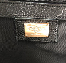 CARBOTTI 1750 Luxurious Italian Leather Shoulder Handbag - Black