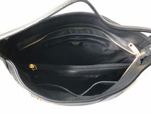 CARBOTTI 1750 Luxurious Italian Leather Shoulder Handbag - Black