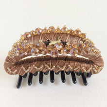 No Slip Strong Large Hair Clip Claw -  Light Brown