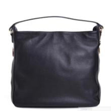 CARBOTTI 1750 Luxurious Italian Leather Shoulder Handbag - Black