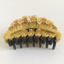 No Slip Large Hair Clip Claw - Gold Multi