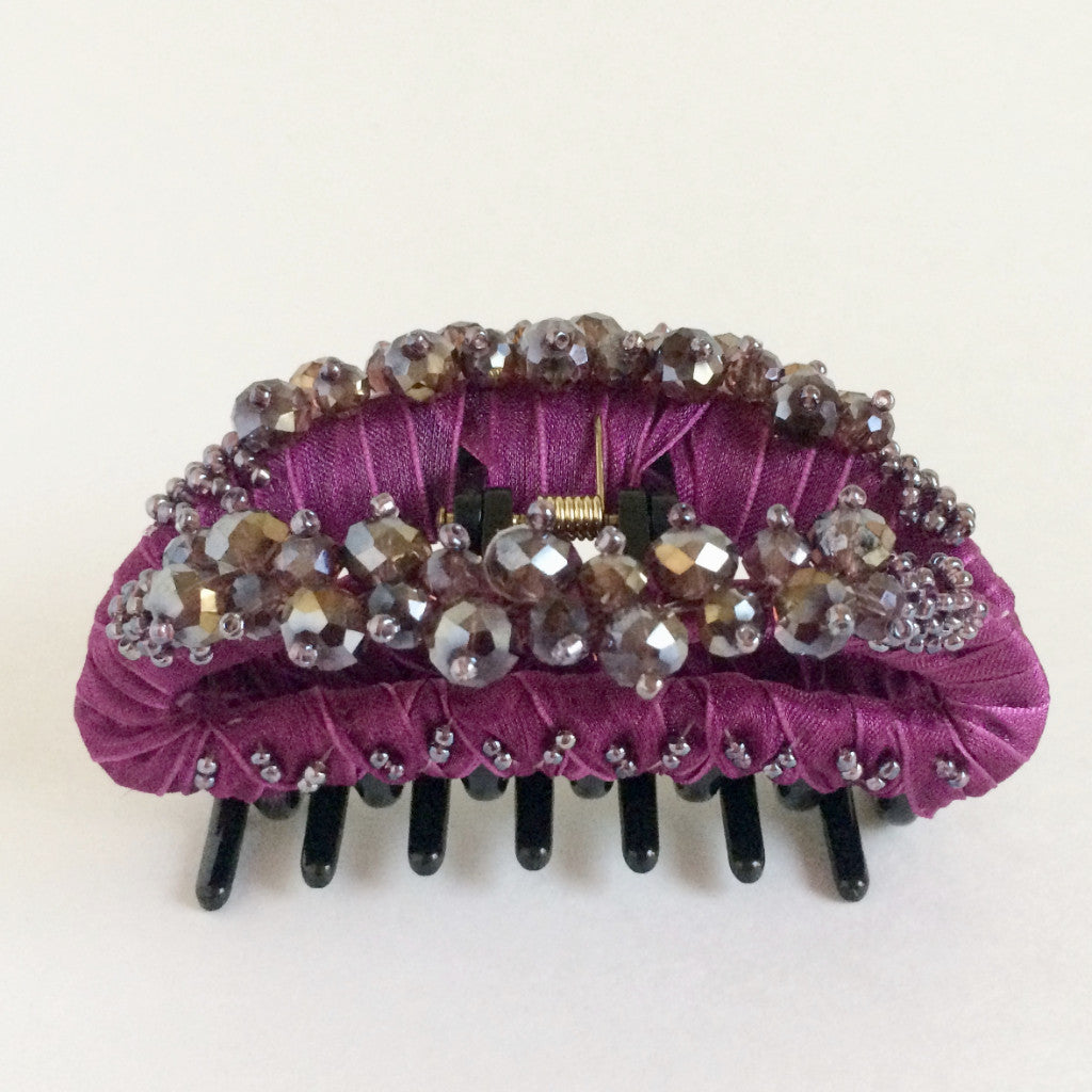 Large Hair Clip Claw - Magenta