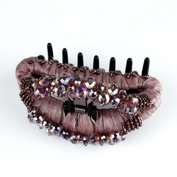 Large No Slip Hair Clip Claw -  Cocoa